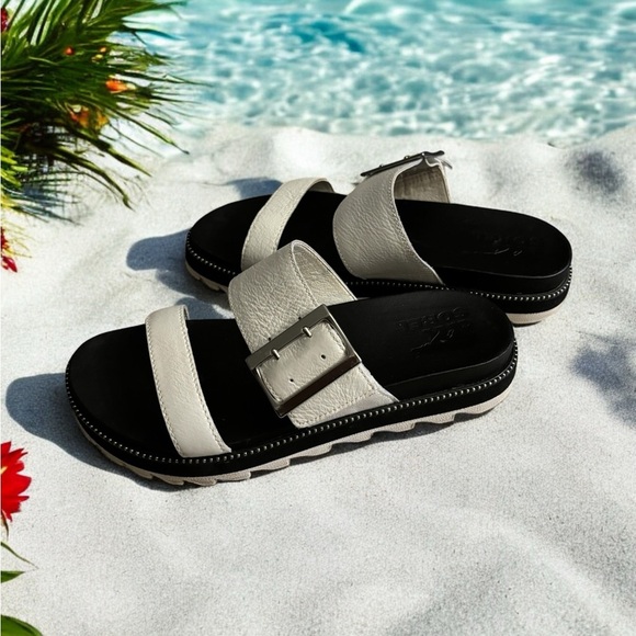 Sorel White Roaming Sport Sandal. Size 8.5. Great Condition. - Picture 6 of 9